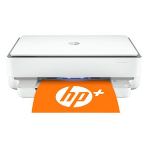 HP – ENVY 6055e Wireless Inkjet Printer with 6 months of Instant Ink Included with HP+ – White